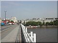 TQ3080 : View along Waterloo Bridge to Somerset House by Rod Grealish