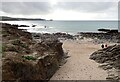 SW7962 : Access to beach west of Towan Head by Rob Farrow