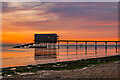 SZ6588 : Bembridge Lifeboat Station at dawn by Ian Capper