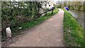 SD9751 : Looking west along the Leeds & Liverpool Canal west of Skipton by Roger Templeman