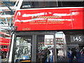 TQ4585 : Inscription on side of Stagecoach London bus 12400 by David Hillas