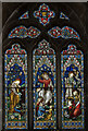 TF2331 : Stained glass window, Ss Peter & Paul church, Gosberton by Julian P Guffogg