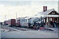 SH5800 : 'Douglas' waits at Towyn Wharf Station, Talyllyn Railway by Martin Tester