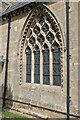 SK8613 : Church of St Mary: 14th century window by Bob Harvey