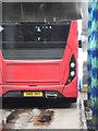 TQ4585 : View of rear of Stagecoach bus 10326 at Barking Bus Garage by David Hillas