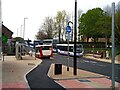 SE1633 : Queueing Buses on Vicar Lane Bradford by Stephen Armstrong