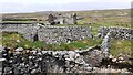 SD9192 : Ruined farm building at Cogill Closes viewed over Cogill Beck by Luke Shaw