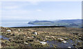 NS0040 : Moorland beside path for Goat Fell by Trevor Littlewood