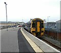 NH6645 : The train for Kyle of Lochalsh by Gerald England