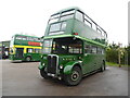 TL4903 : Preserved AEC Regent III bus outside North Weald Station by David Hillas