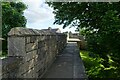 SE6051 : City Walls above Paragon Street by DS Pugh