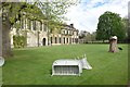 TQ4273 : South Lawn, Eltham Palace by Des Blenkinsopp