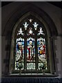 SO1566 : Window inside St. Michael and All Angels church (Llanfihangel Rhydithon) by Fabian Musto