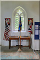 SP9869 : D-Day Exhibit, St John's Church by David Dixon