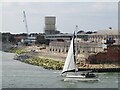 SZ6299 : Gosport - Portsmouth Harbour Mouth by Colin Smith