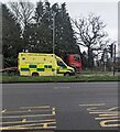 ST3091 : Yellow ambulance, Malpas Road, Newport by Jaggery