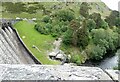 SN8968 : View along Craig Goch Dam  by Gerald England