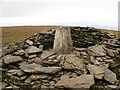 NH4668 : Triangulation Pillar, Ben Wyvis by Adrian Taylor