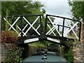 SP1757 : Stratford upon Avon Canal - Entering Lock 43 under Bridge 61 by Rob Farrow