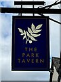 SK5543 : The sign of The Park Tavern by David Lally