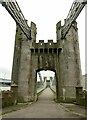 SH7877 : Telford's road bridge, Conwy, 2024  2 by Alan Murray-Rust