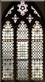 SK8616 : Stained glass window, Holy Trinity church, Teigh by Julian P Guffogg