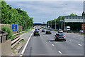 SK5303 : M1 near Leicester Forest East by David Dixon