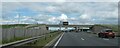 TL3764 : Robins Lane bridge over A14 by David Smith