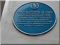 SE2933 : The Philosophical Hall Blue Plaque, Park Row by David Hillas