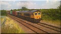 TF1605 : Class 66 locomotive at the former level crossing on Foxcovert Road, Werrington by Paul Bryan