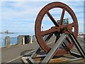 SC3875 : Cable tramway pulley, Douglas by Chris Allen