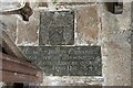 SK8306 : Obscured brass, All Saints' church, Braunston-in-Rutland by Julian P Guffogg