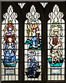 SK8306 : Stained glass window, All Saints' church, Braunston-in-Rutland by Julian P Guffogg