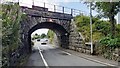 SD5292 : Railway bridge taking Oxenholme to Windermere Branch over Park Side Road by Roger Templeman