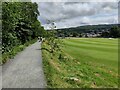 SH7218 : Mawddach Trail at the Marian Mawr recreation ground by Mat Fascione