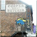 SJ8193 : Cooper Family Butcher by Gerald England