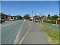 SE3324 : Bus stop on Leeds Road by Stephen Craven