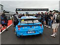 SK4225 : Touring car on the starting grid at Donington Park by TCExplorer