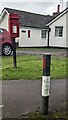 ST2993 : Queen Elizabeth II postbox, Ty Coch Lane, Cwmbran by Jaggery