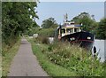 SO8014 : Boats moored along the Gloucester and Sharpness Canal by Mat Fascione