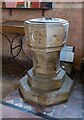 TF4464 : Font, All Saints' church, Great Steeping by Julian P Guffogg