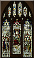 TF3869 : East window, St Andrew's church, Sausthorpe by Julian P Guffogg