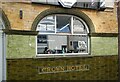 SJ8398 : Former Crown Hotel, Blackfriars Street, Salford  detail by Alan Murray-Rust