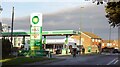 TQ0503 : BP and M&S, Worthing Road by Des Blenkinsopp