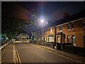 SZ1593 : Arthur Road, Christchurch at night by Malc McDonald