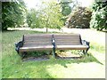 NS1059 : Bench at Mount Stuart by Gerald England