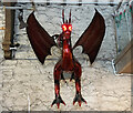 SH7877 : Welsh dragon ready for Halloween by John S Turner