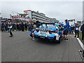 TQ5764 : Touring car on the grid at Brands Hatch by TCExplorer