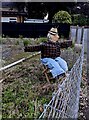 ST2987 : Scarecrow, Ridgeway Avenue, Newport by Jaggery