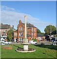 TQ2168 : The Fountain Roundabout, New Malden by Des Blenkinsopp